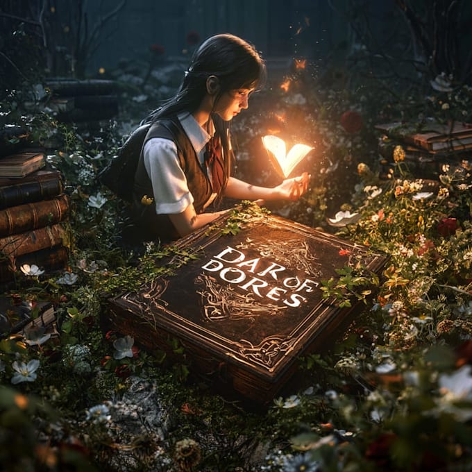 dark romance and romantic suspense book cover design