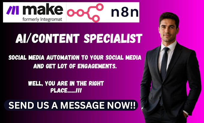 connect your ai content pipeline to make com and n8n