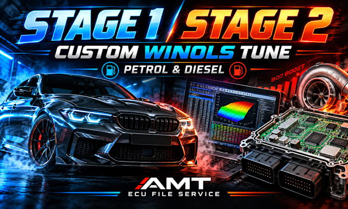 custom tune your ecu stage 1 stage 2 professionally in winols