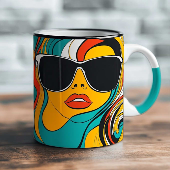 design an awesome custom mug design