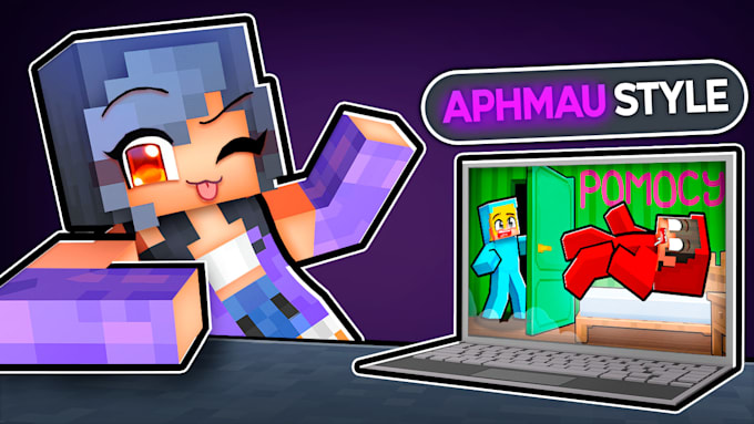 make trending minecraft thumbnails