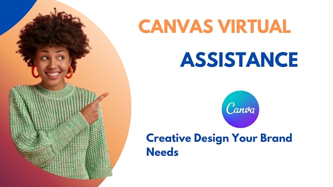 be your canva virtual assistant for design content creation