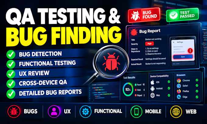 qa review test ios app website review android app testing review user experience