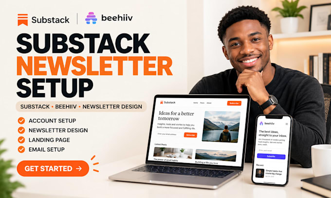 do substack setup, substack, substack newsletter, substack, beehiiv newsletter