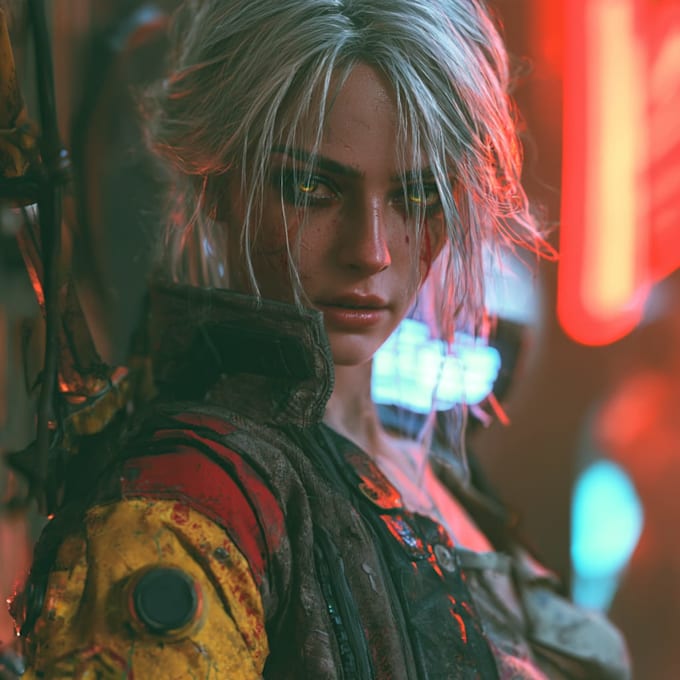 do sci fi, fantasy, cyberpunk and character design