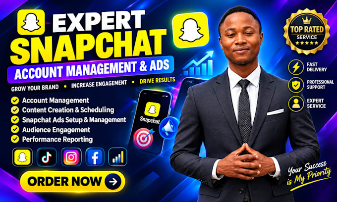 manage your snapchat account, snapchat ads and promotion and monetization