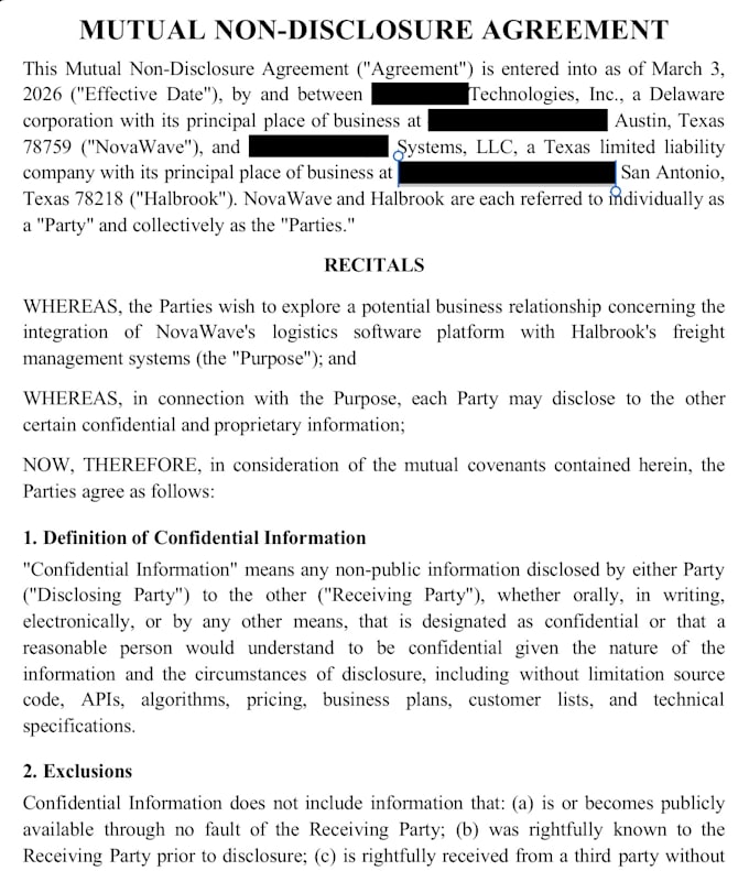 draft professional custom agreements and privacy policies