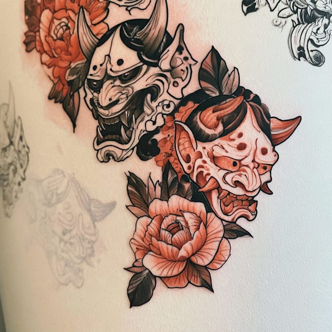 make a unique japanese tattoo
