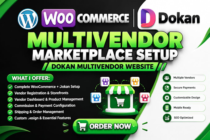 create woocommerce multivendor marketplace setup dokan multivendor website
