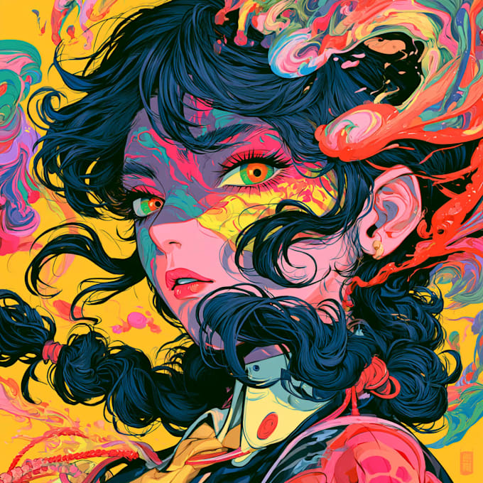 draw anime art illustration