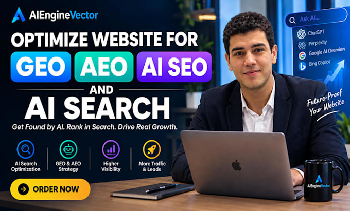 optimize website for GEO aeo ai SEO and ai search