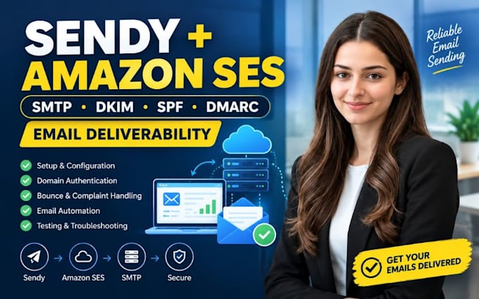 setup sendy amazon ses smpt sendy fix email deliverability