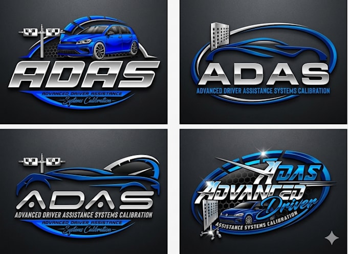 do a modern and professional adas logo