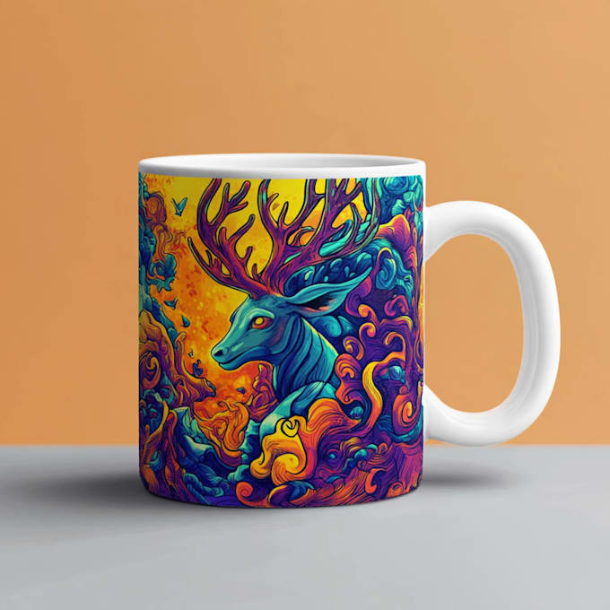 design awesome custom mug design