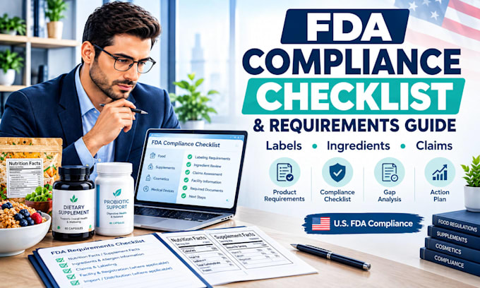 create a custom fda compliance checklist for your product