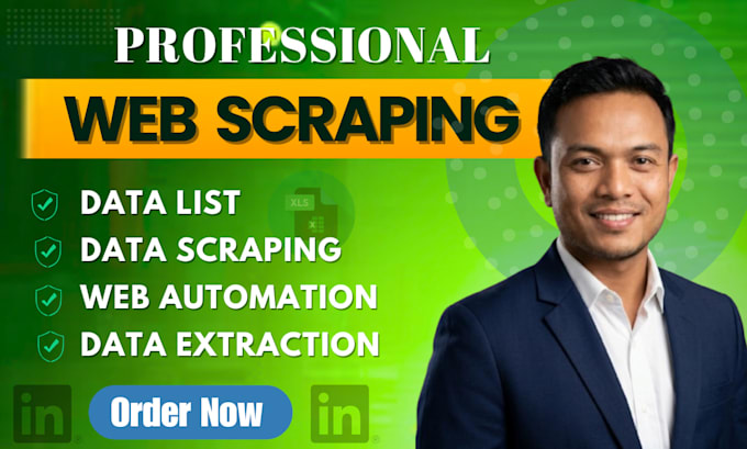do web scrapping, data extraction, web research