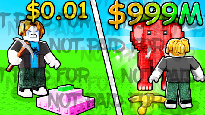 create you a high ctr thumbnail for roblox