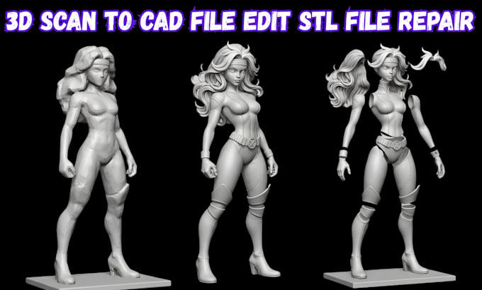 repair stl file fix edit 3mf obj modify mesh 3d scan cleanup for 3d printing