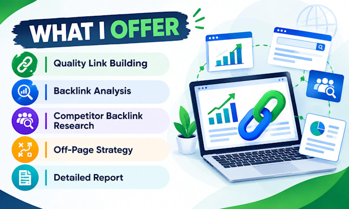 do professional off page SEO and high quality link building