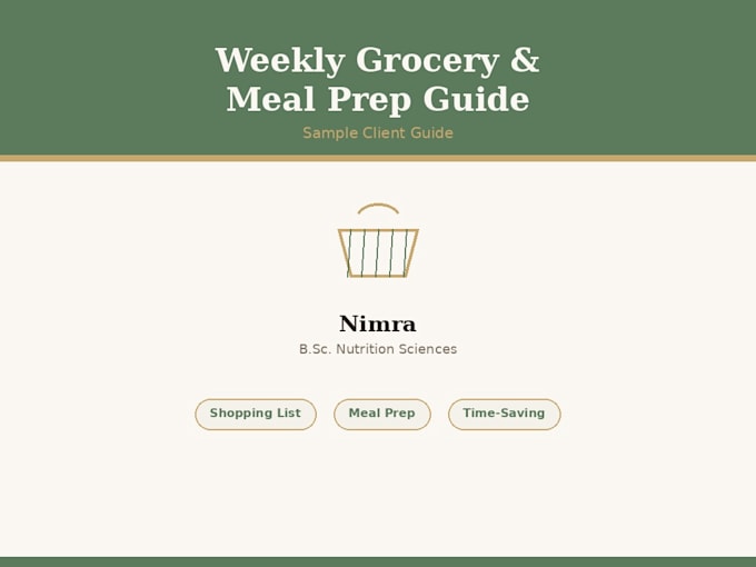 create a personalized diet and meal plan for you