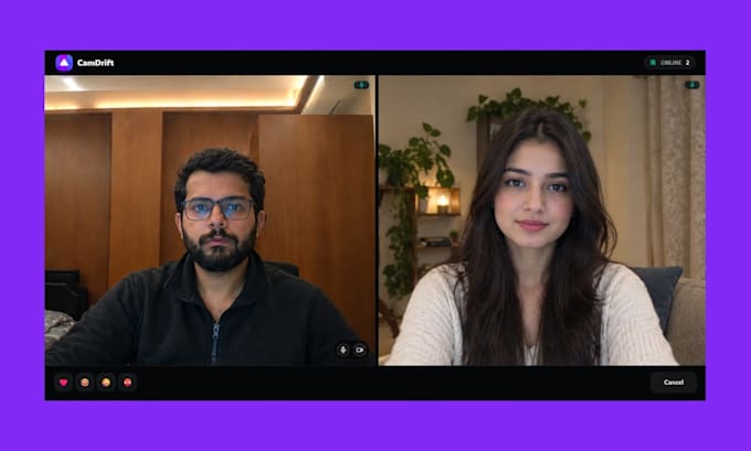 build an omegle like random video chat website