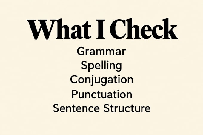 edit and improve your french writing