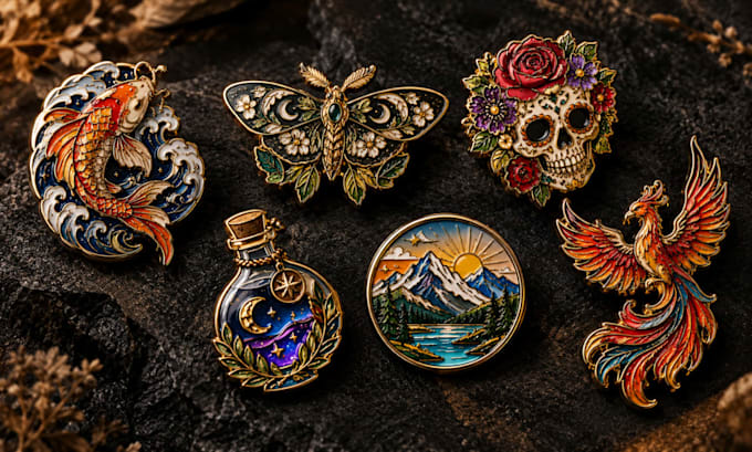 design custom enamel pins for you