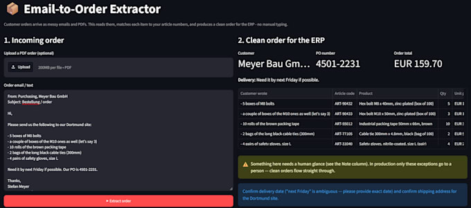 automate your order entry with ai sku matching