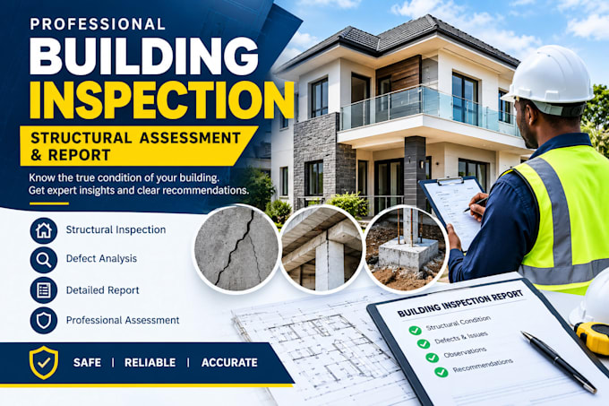 provide building inspection and structural assessment services
