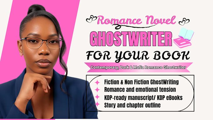 ghostwrite romance novel dark mafia romance ghostwriter KDP ebook ghostwriting