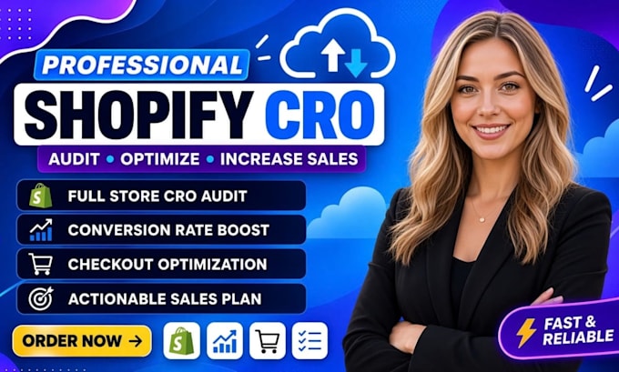 do conversion rate optimization cro audit, shopify cro, shopify for sales