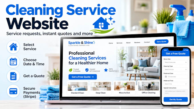 build a custom business website with booking and order forms
