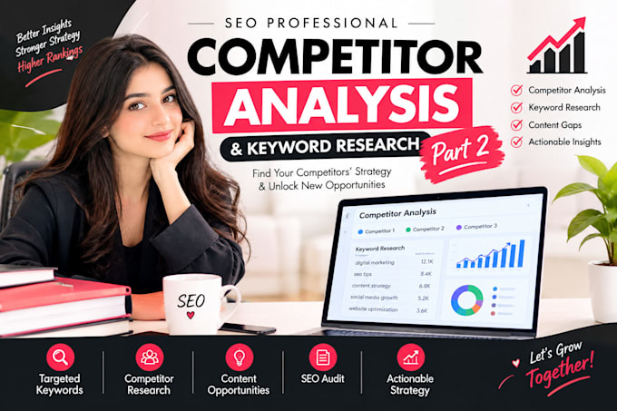 do SEO competitor analysis and keyword research