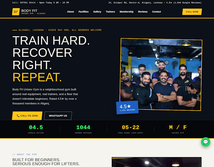 design a responsive website for your business