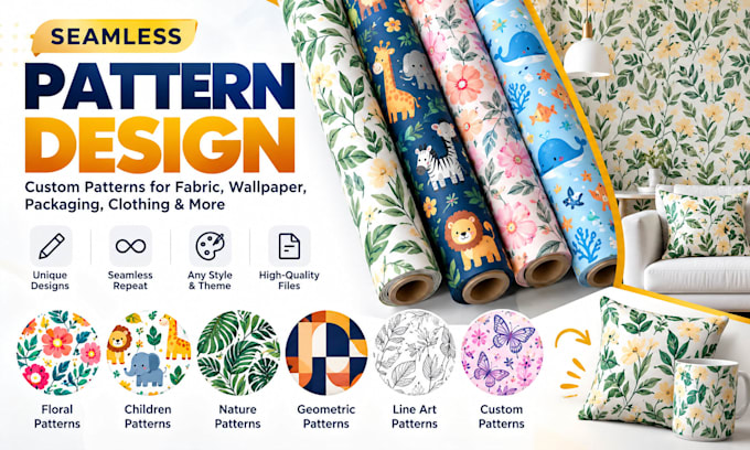 create seamless pattern designs