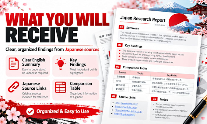 research japan using japanese sources