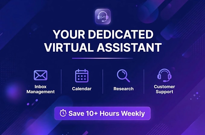 be your virtual assistant for data entry, email management and admin task
