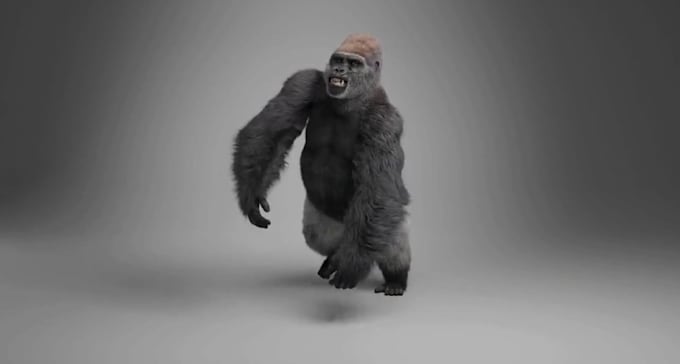 create realistic 3d animal animation, 3d creature design, animal model, fur