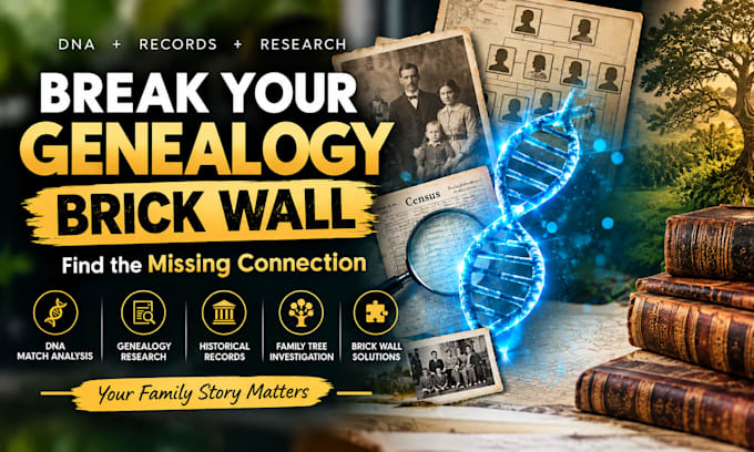 break your brick wall using genetic genealogy dna research