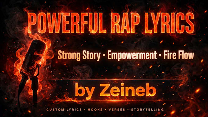 write original song lyrics for your song