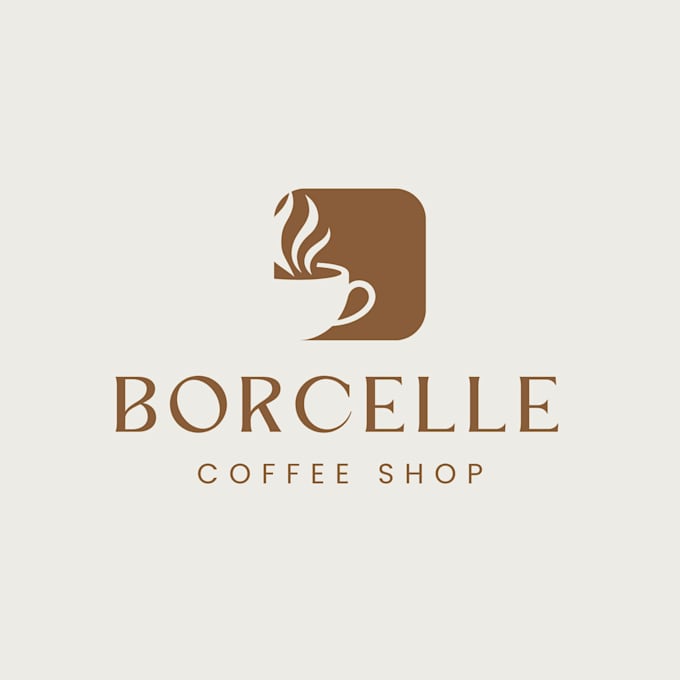 create a coffee shop logo