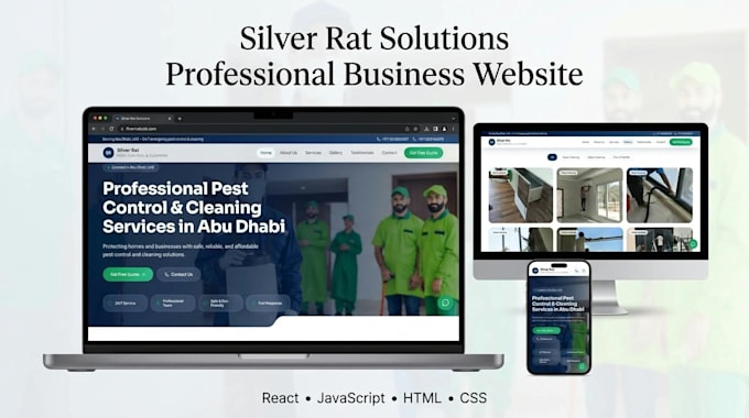 build a responsive react website