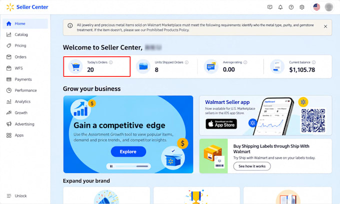 be your walmart wfs and 2 step dropshipping VA