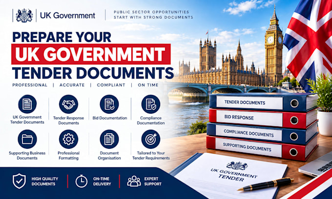 prepare your UK government tender documents