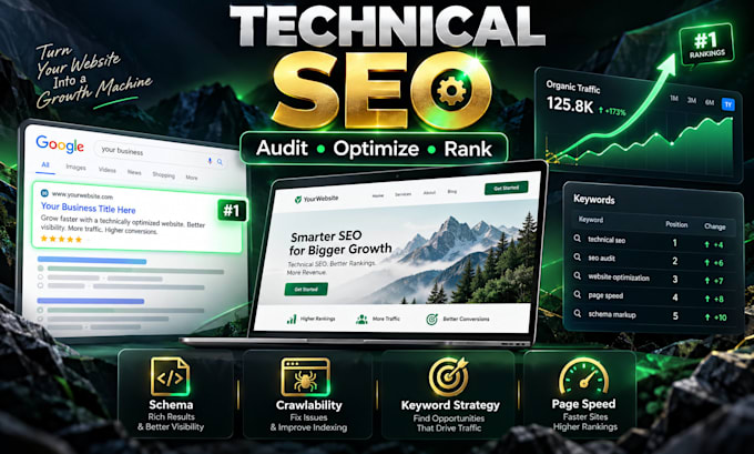 do onpage, technical and wordpress, shopify website SEO optimization