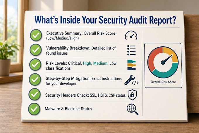 perform a website security audit, vulnerability scan, and remediation