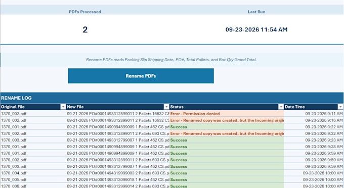 create a PDF auto renaming automation tool using ocr and power automate