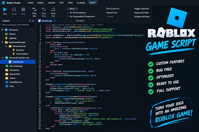 do roblox scripter roblox developer roblox game roblox luau scripting for game
