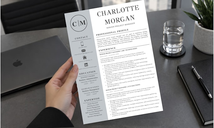 write, edit, design, format and update your professional resume or cv