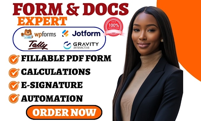 create jotform typeform medical fillable intake pdf forms application automation